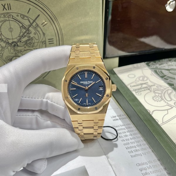 AUDEMARS PIGUET Royal Oak Automatic Blue Dial Watch 41mm