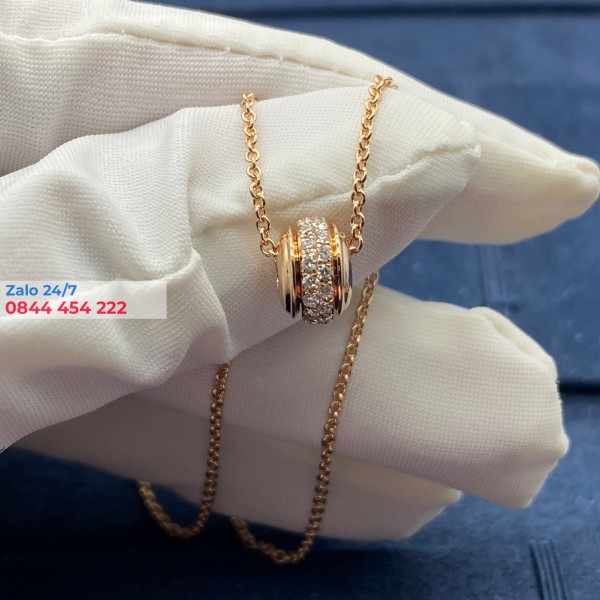 Dây Chuyền Chế Tác Vàng 18K Kim Cương