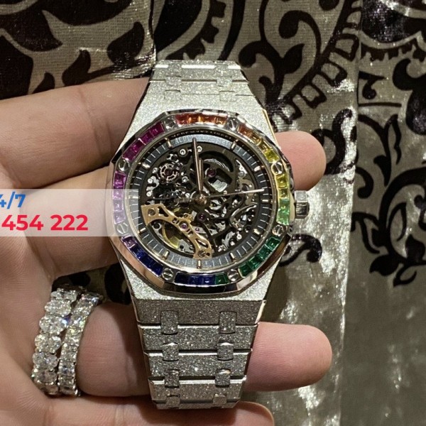 Đồng Hồ Audemars Piaget Double Balance Wheel Bản Tinh Chỉnh, độ vỏ kim tuyến