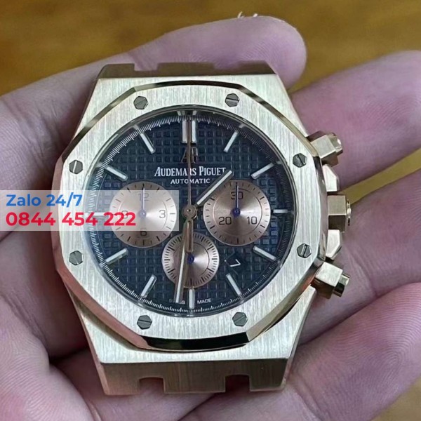 Đồng Hồ Audemars Piguet Royal Oak 41mm 26240OR Chế Tác Vàng Hồng 18K Nguyên Khối