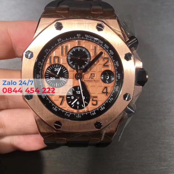 Đồng Hồ Audemars Piguet Royal Oak Offshore Vàng Hồng 18K