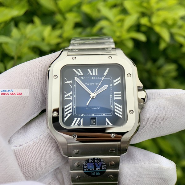 Đồng Hồ Cartier Santos WSSA0030 40mm Blue dial