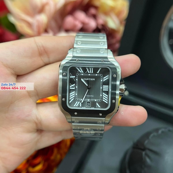 Đồng Hồ Cartier Santos 39.8mm Wssa0037