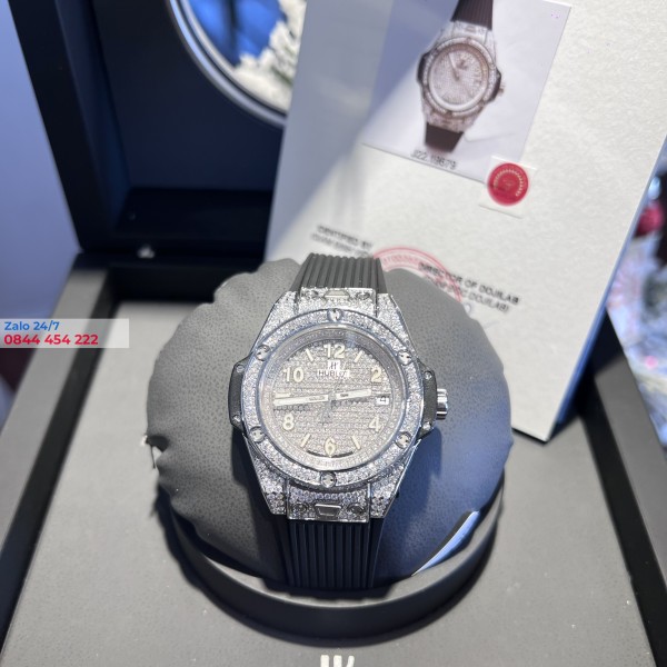 Đồng Hồ Hublot Big Bang One Click Full Kim Cương Thiên Nhiên