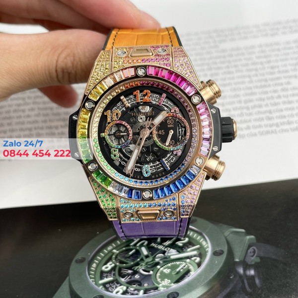 Đồng Hồ Hublot Big Bang Unico RainBow 44mm