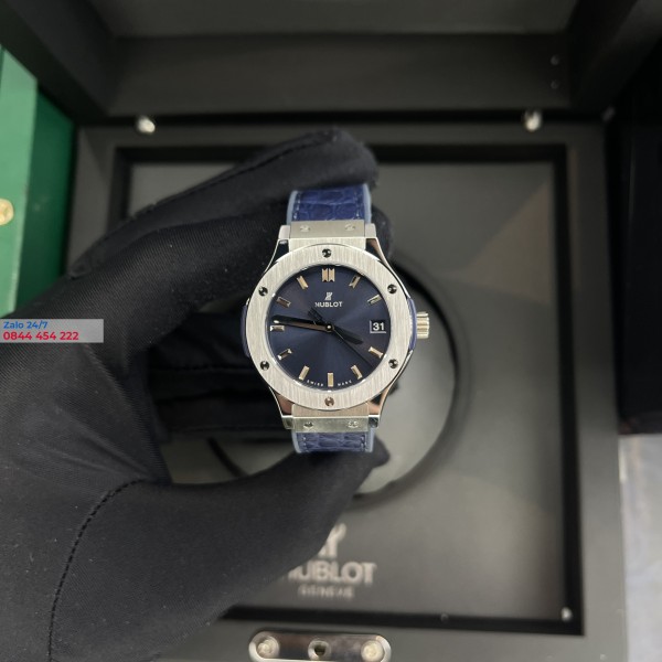 Đồng Hồ Hublot Classic Fusion xanh navy 38mm 