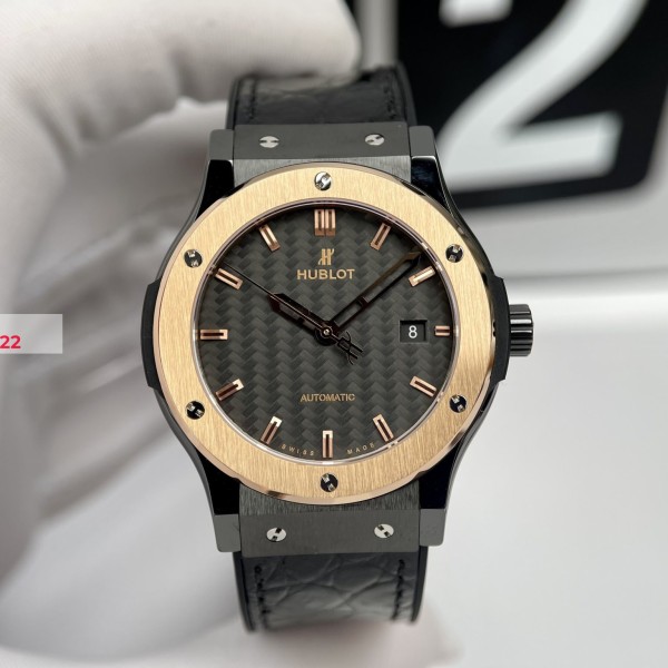 Đồng Hồ Hublot Classic Fusion niềng king gold 42mm