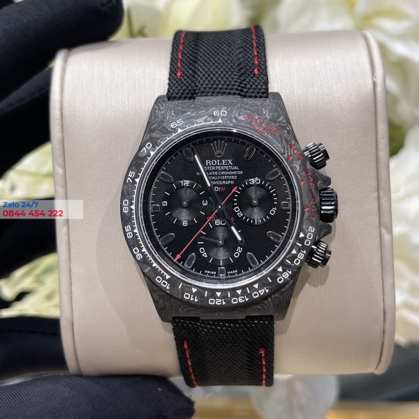 Đồng Hồ Nam Rolex Cosmograph Daytona 40mm Carbon