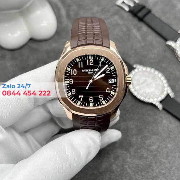 ĐỒNG HỒ PATEK PHILIPPE AQUANAUT 5167R VÀNG KHỐI 18K