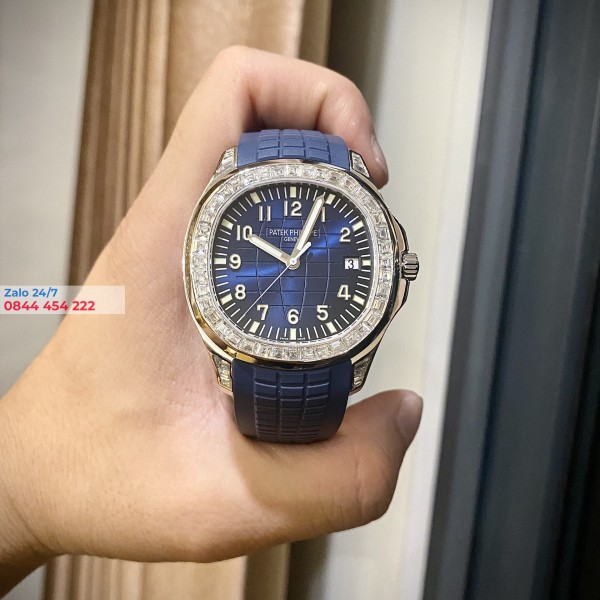 Đồng Hồ Patek Philippe Aquanaut Diamonds Moisanite