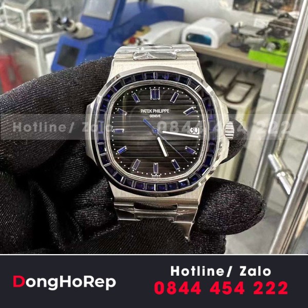 Đồng hồ Patek philippe nautilus 5711 platinum blue saphire 