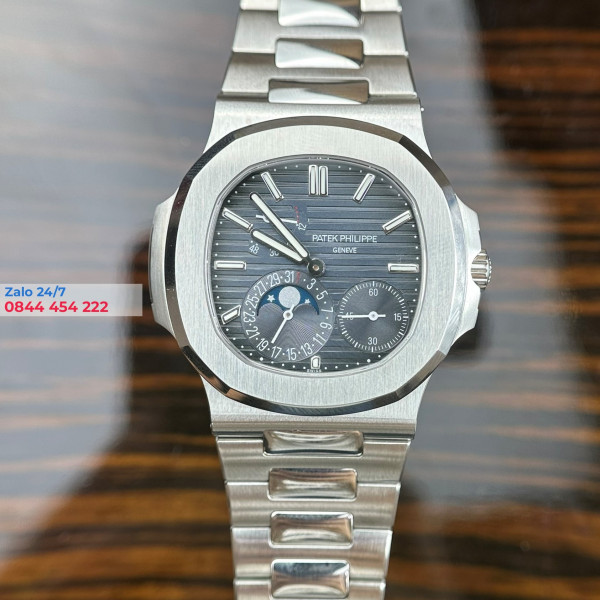 Đồng Hồ Patek Philippe Nautilus 5712/1A-001 Bản mới nhất, Độ mặt , Độ máy, làm dây chuẩn auth