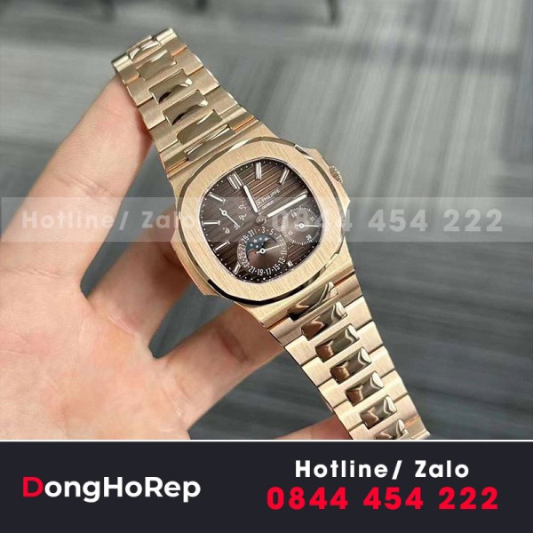 Đồng hồ patek philippe nautilus 5712r rose gold 