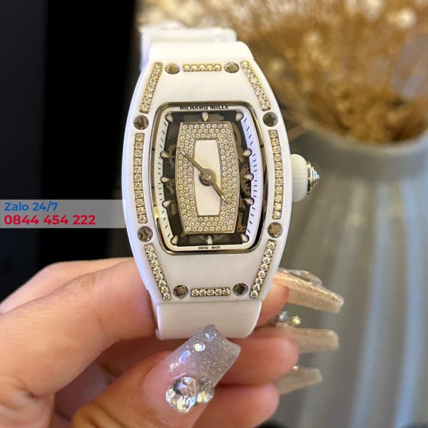 Đồng Hồ Richard mille 007 Rep 1:1 diamonds moissanite