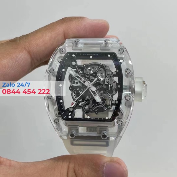 Đồng Hồ Richard Mille RM055 Chế Tác Shappire Tổng Hợp