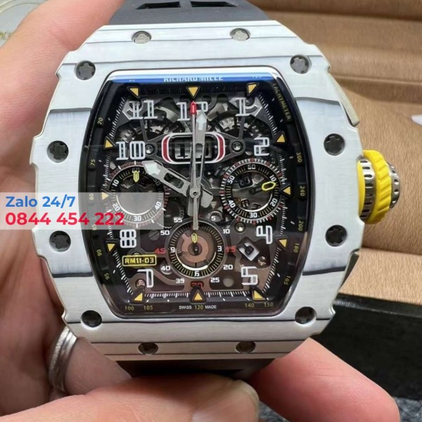 Đồng Hồ Richard Mille RM11-03 Carbon Siêu Cấp