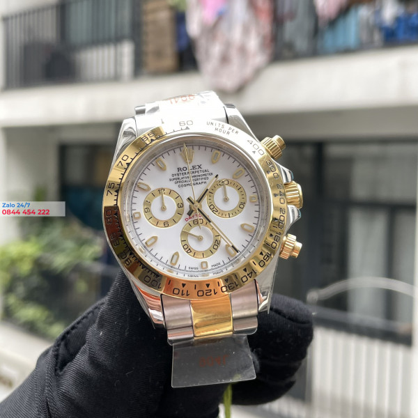 Đồng Hồ Rolex Cosmograph Daytona 116523 Mặt Số Trắng