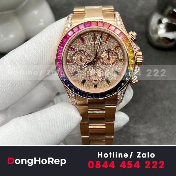 Đồng hồ rolex cosmograph daytona 116595rbowdp rainbow 