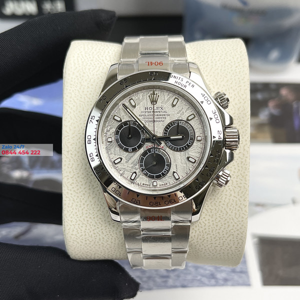 Đồng Hồ Rolex Cosmograph Daytona 116509 Mặt Số Thiên Thạch