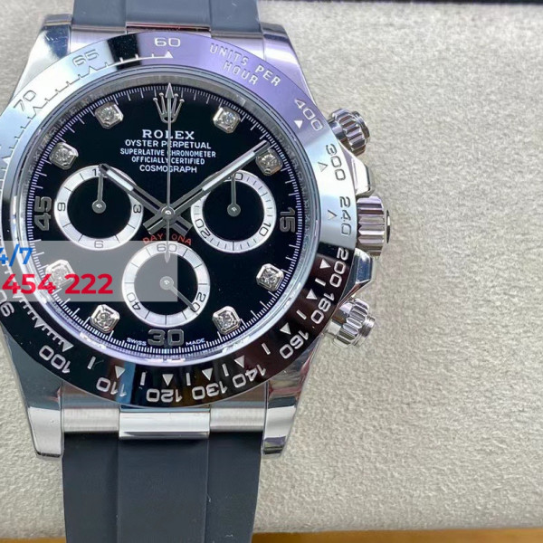 Đồng Hồ Rolex Cosmograph Daytona 116519LN Mặt Số Đen