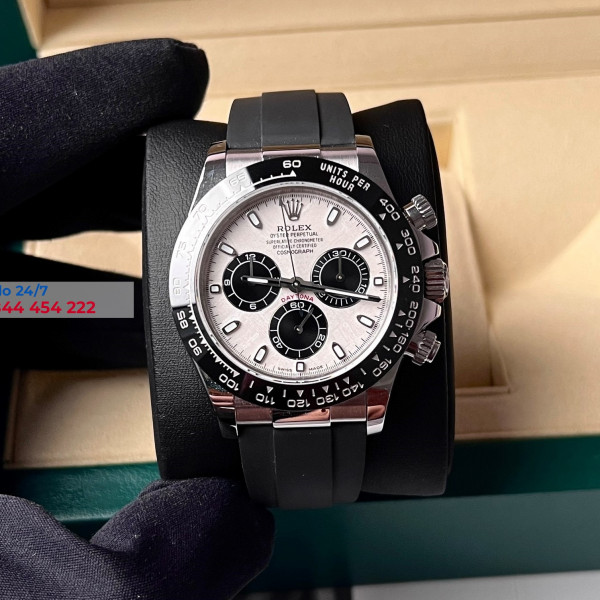 Đồng Hồ Rolex Cosmograph Daytona 116519LN Mặt Số Thiên Thạch Rep 1:1