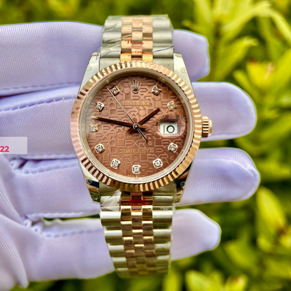 Đồng Hồ Rolex Datejust 126231 Mặt Số Vi Tính Chocolate