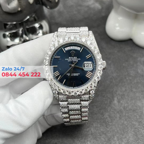 Đồng Hồ Rolex Day-Date 40 Full Diamonds