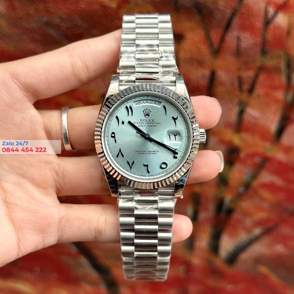 Đồng Hồ  Rolex day date Arabic 40 mm  Replica