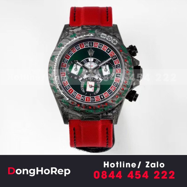 Đồng hồ rolex daytona carbon Casion DIW  