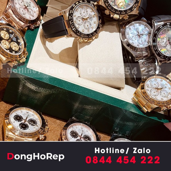 Đồng hồ rolex daytona 116509 tinh chỉnh mặt thiên thạch 