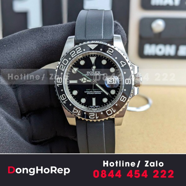 Đồng Hồ Rolex Rep 1 1 GMT Masater II