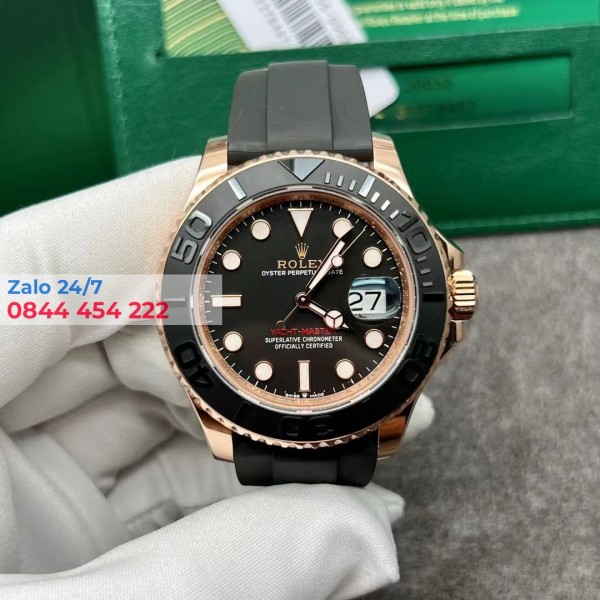 Đồng Hồ Rolex Yacht-Master 268655 Chế Tác Vàng Khối 18k