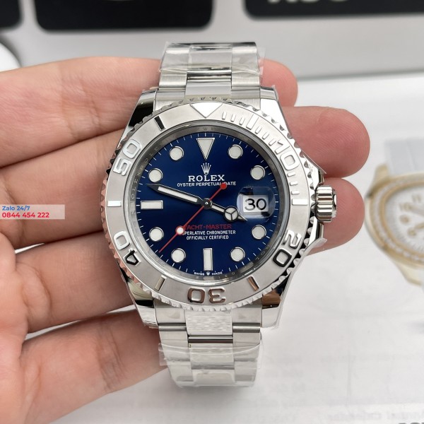 Đồng Hồ Rolex Yacht-Master 40 126622 Mặt Số Xanh