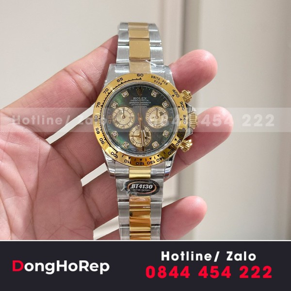 Rolex daytona tinh chỉnh mặt MOP siêu sắc nét  