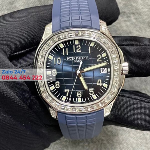 PATEK PHILIPPE AQUANAUT 5167/300R-010 VÀNG KHỐI 18K KIM CƯƠNG THIÊN NHIÊN