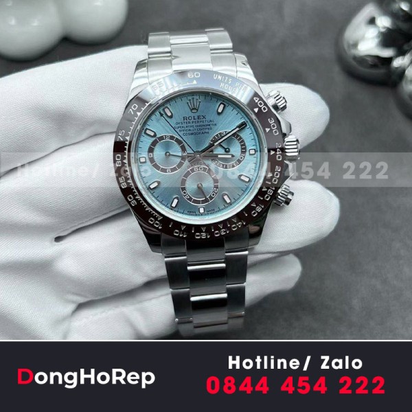 Rolex oyster perpetual cosmograph daytona ice blue 116506 BLSO platinum 