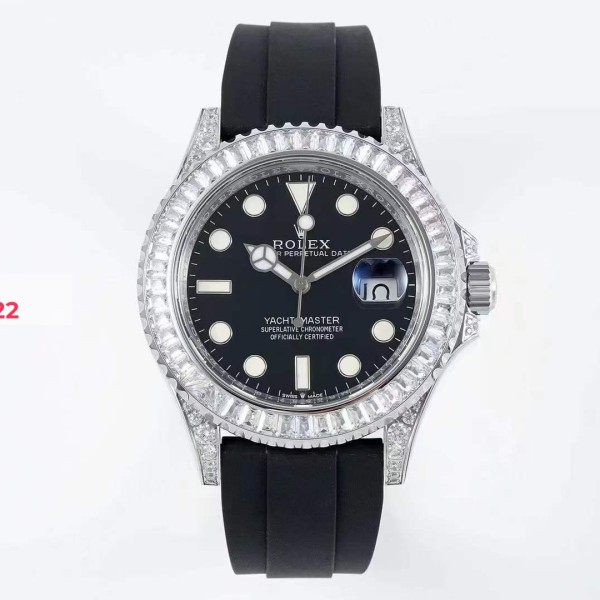 Rolex Yacht-Master Replica Viền Đá Swa Cao Cấp