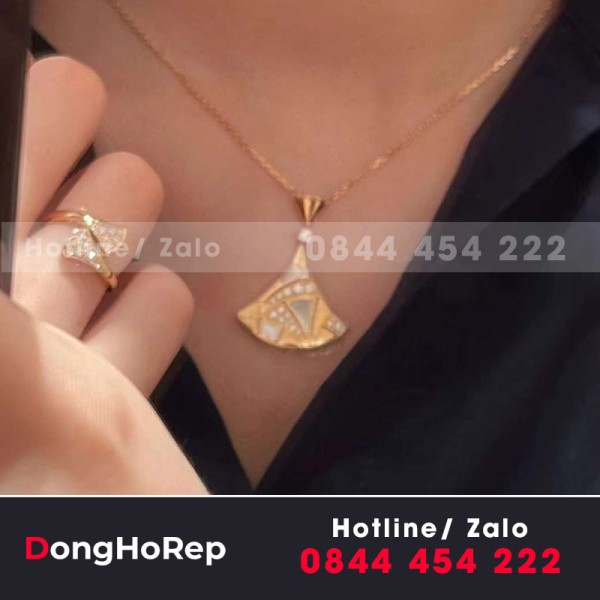 Vòng cổ BVL serpenti rose gold 18k