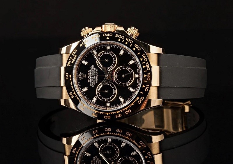 Mẫu dây đồng hồ Rolex Oysterflex độc quyền của hãng