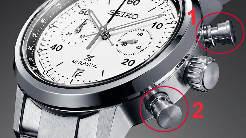 Chức năng bấm thời gian trên đồng hồ Chronograph