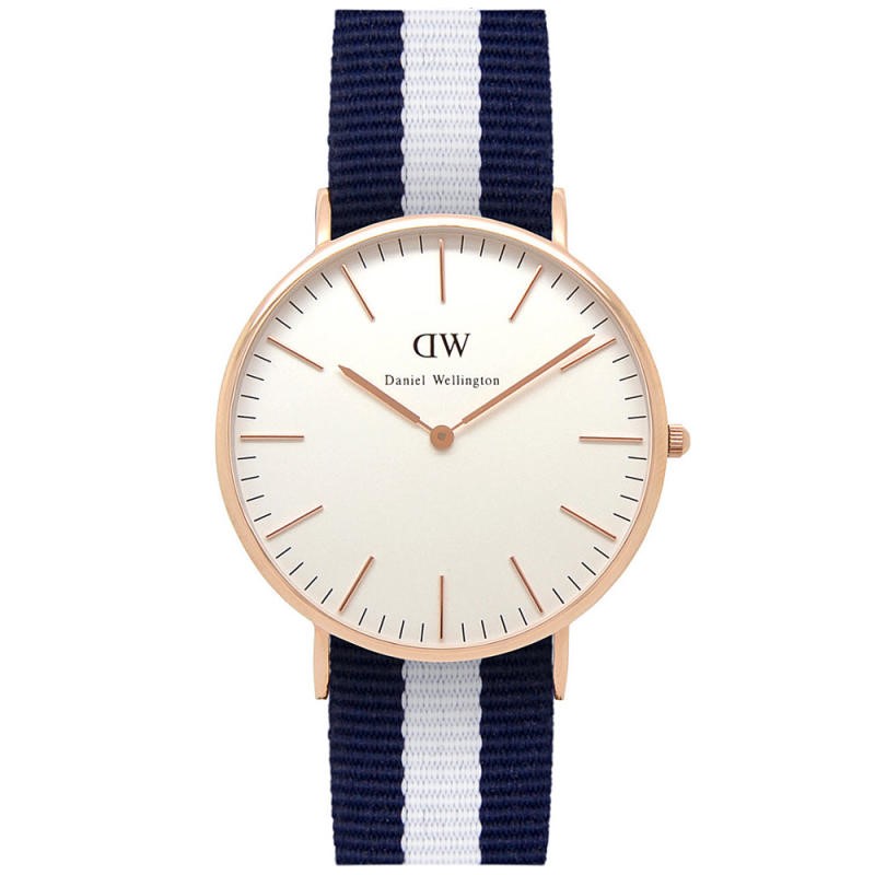 Chi tiết mẫu đồng hồ Wellington Classic Glasgow Rose Gold Stainless Steel DW00100004