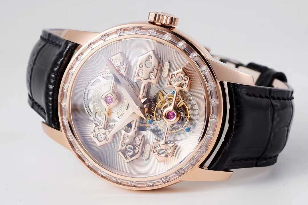 Đồng Hồ GP ba cầu vàng tourbillon Rep 1:1