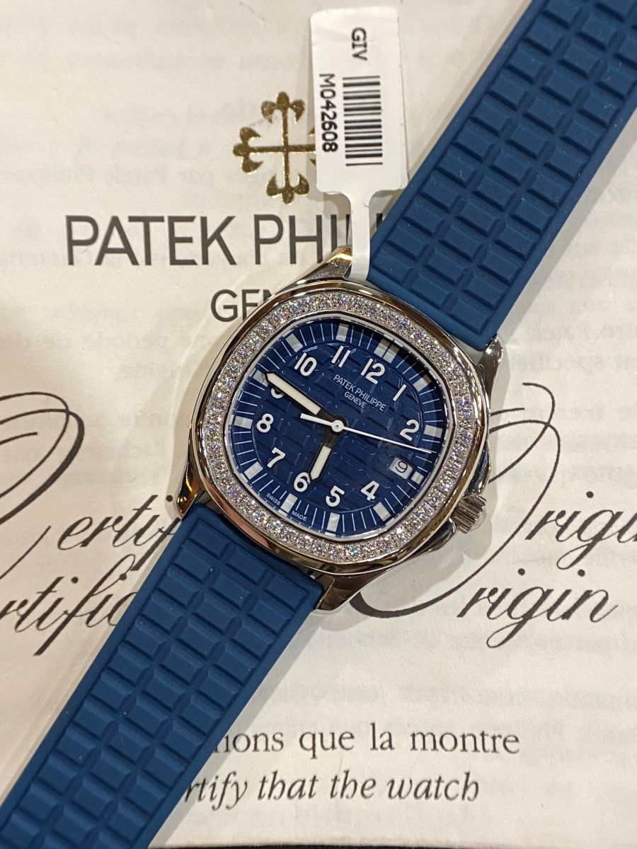 Patek Philippe Aquanaut 5067A-022 được hoàn thiện bởi chất liệu đúng chuẩn