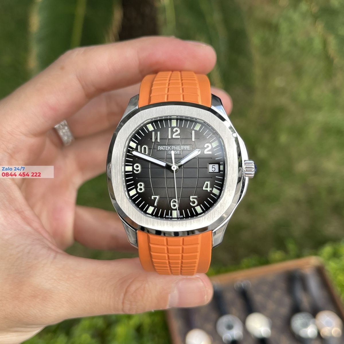 Ấn tượng trước Patek Philippe Aquanaut 5167 dây cao su replica 3K Factory