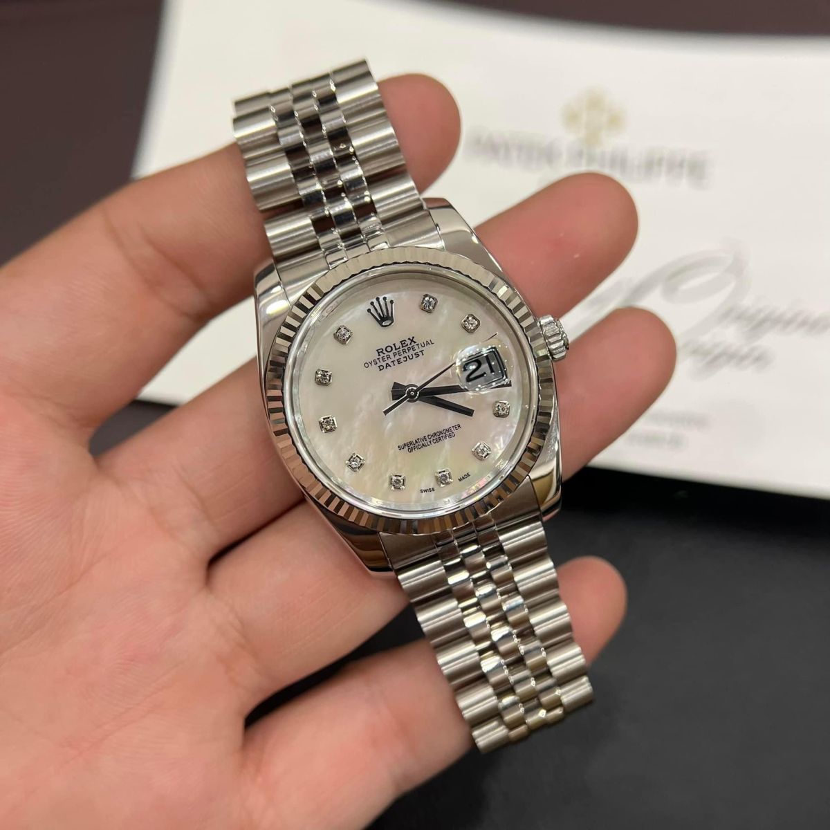 Khám phá vẻ đẹp của model Rolex fake