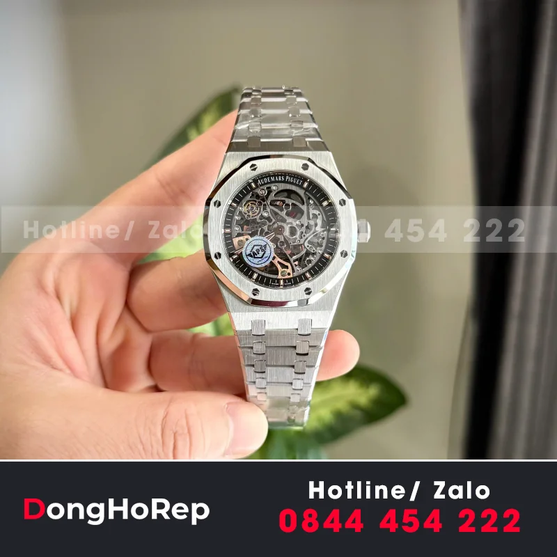 Bộ Sưu Tập Đồng Hồ Audemars Piguet Royal Oak Jumbo Extra-Thin 15202ST Replica 39mm