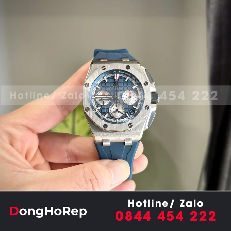Bộ Sưu Tập Đồng Hồ Audemars Piguet Royal Oak Offshore Viền Cao Su Replica Cao Cấp 43mm