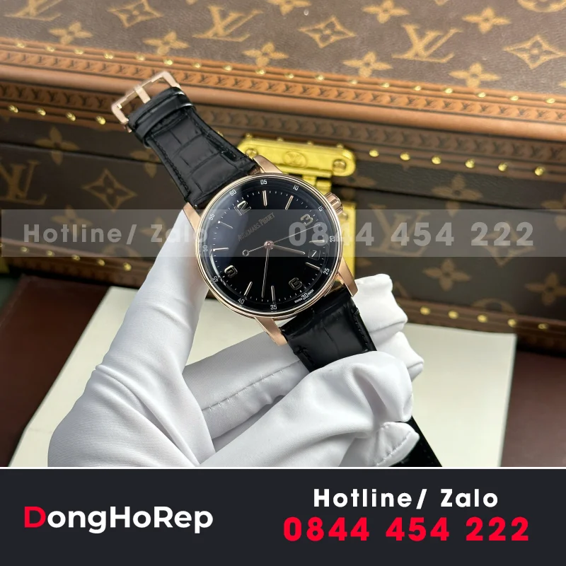 Đồng Hồ Audemars Piguet Code 11.59 Selfwinding 15210OR Rep 11 Mặt Đen Blue Nhà Máy APS 41mm