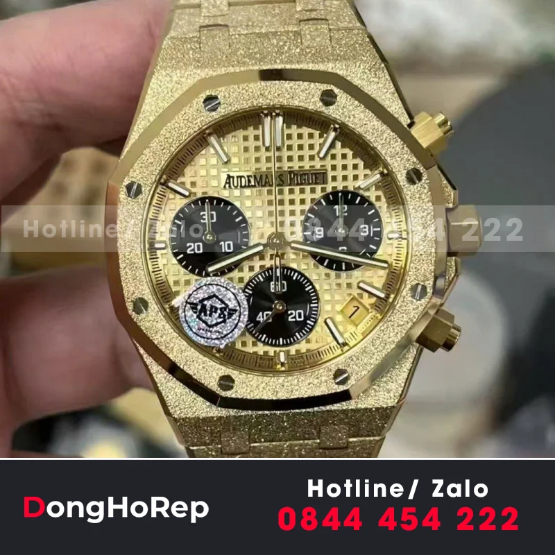Đồng Hồ Audemars Piguet Royal Oak 26240 Replica 11 Màu Vàng Mặt Vàng APS 41mm